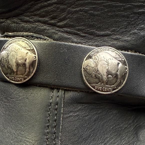 Harley Davidson 91019 Eagle Harness Boots Black Leather Mens 11 M - Picture 5 of 10